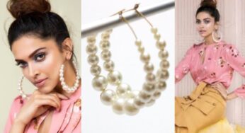 How to Make Deepika Padukone Inspired Hook Earring at Home|Hoop Earring| #hoopearring #pearljewelery