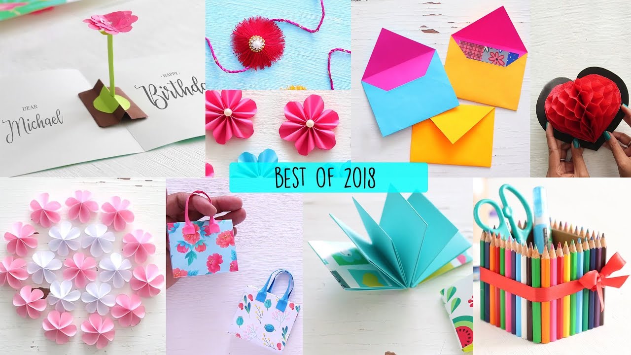 Best Of 2018 DIY Art and Craft Videos 