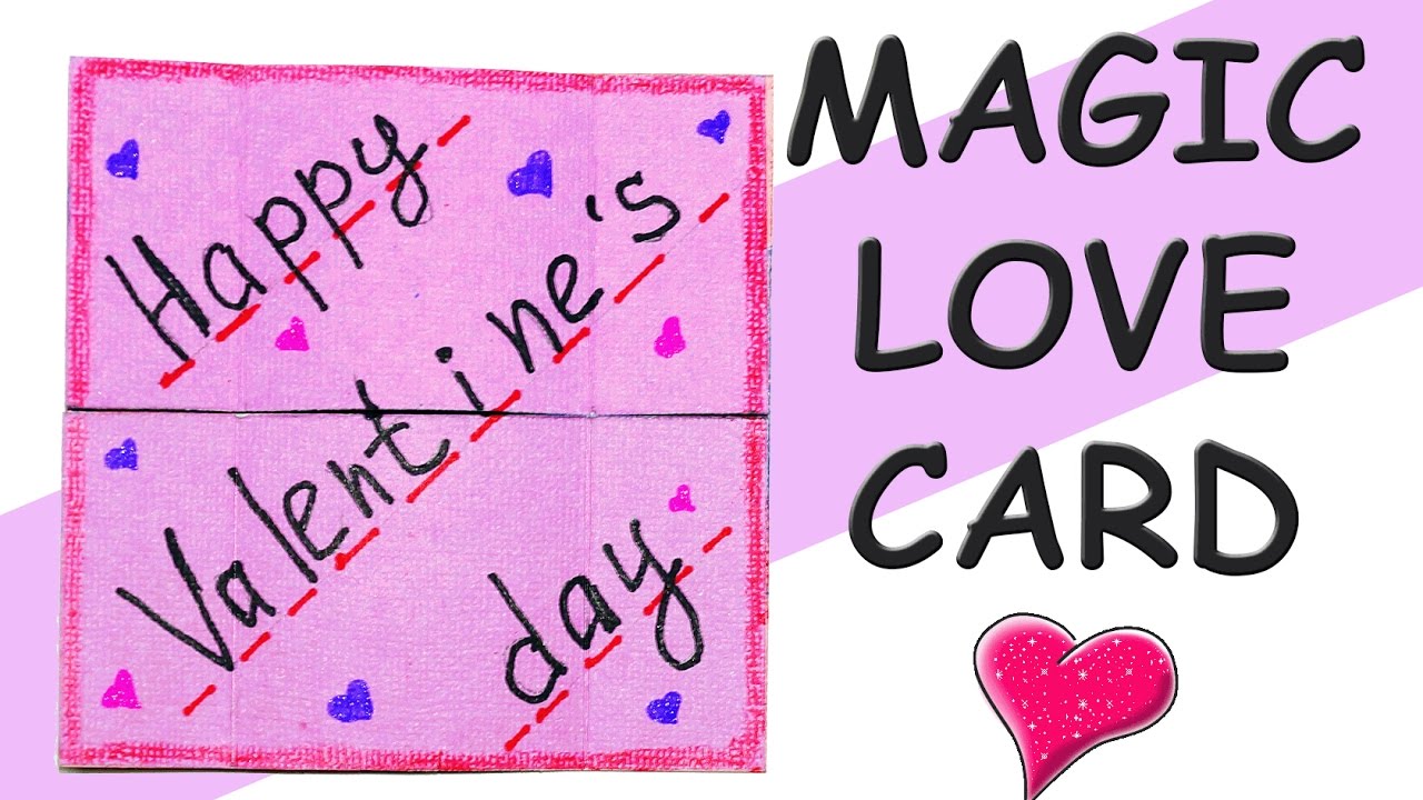 Endless magic love card. How to make card making. DIY paper crafts ideas - Greeting card / Julia DIY 