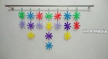 Wall hanging craft idea | easy and quick wall hanger making video by HPR Media