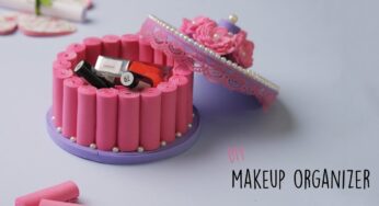 DIY Makeup Organizer Box | Dressing Table Organization