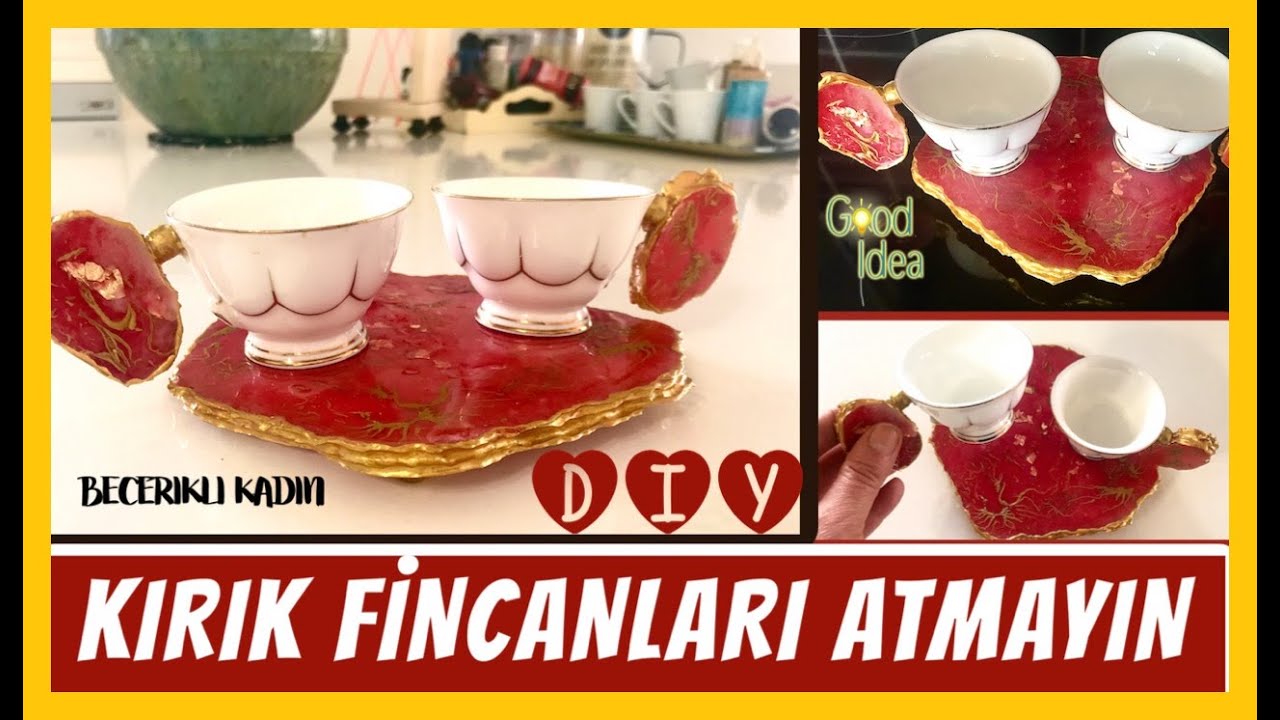 KIRIK FİNCAN ATANLAR PİŞMAN OLDULAR Geri Dönüşüm/Upcycle/Recycle/Idea/Do It Yourself/Diy 