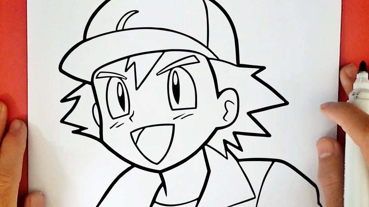 COMO DIBUJAR A ASH 