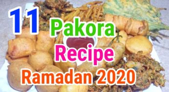 11 Pakora Recipes With Homemade Pakora Mix | Crispy 11 Pakora Recipe | Ramadan Special Recipe