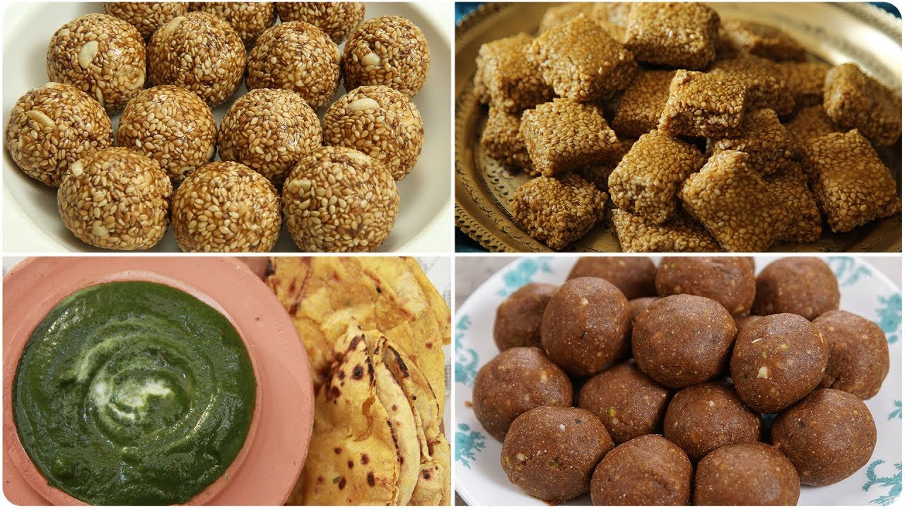 LOHRI & MAKAR SANKRANTI Special | Til Ladoo | Til Gud Chikki | Missi Roti | Pinni Ladoo 