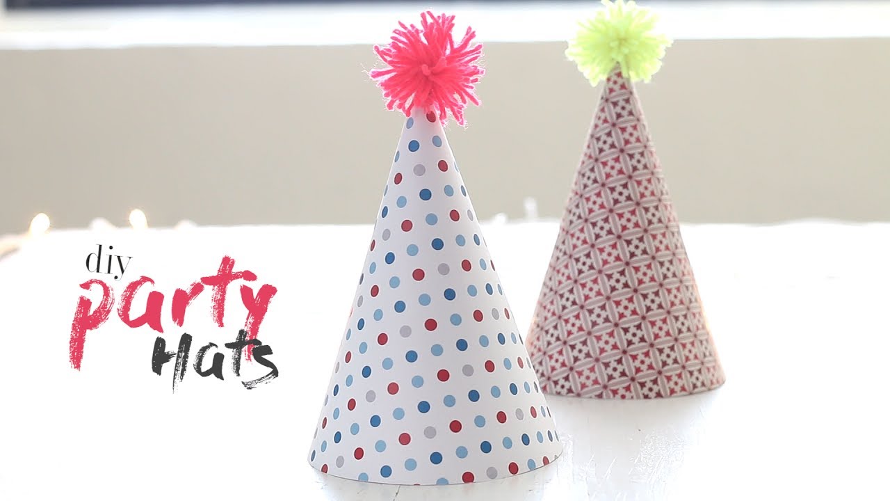 DIY: Party Hats 