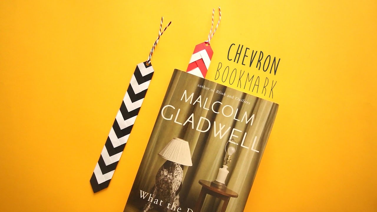 DIY: Chevron Bookmark 