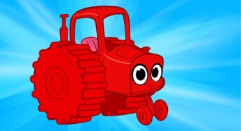 My Red Tractor – My Magic Pet Morphle Vehicle Compilation With Trucks Fire Trucks and More