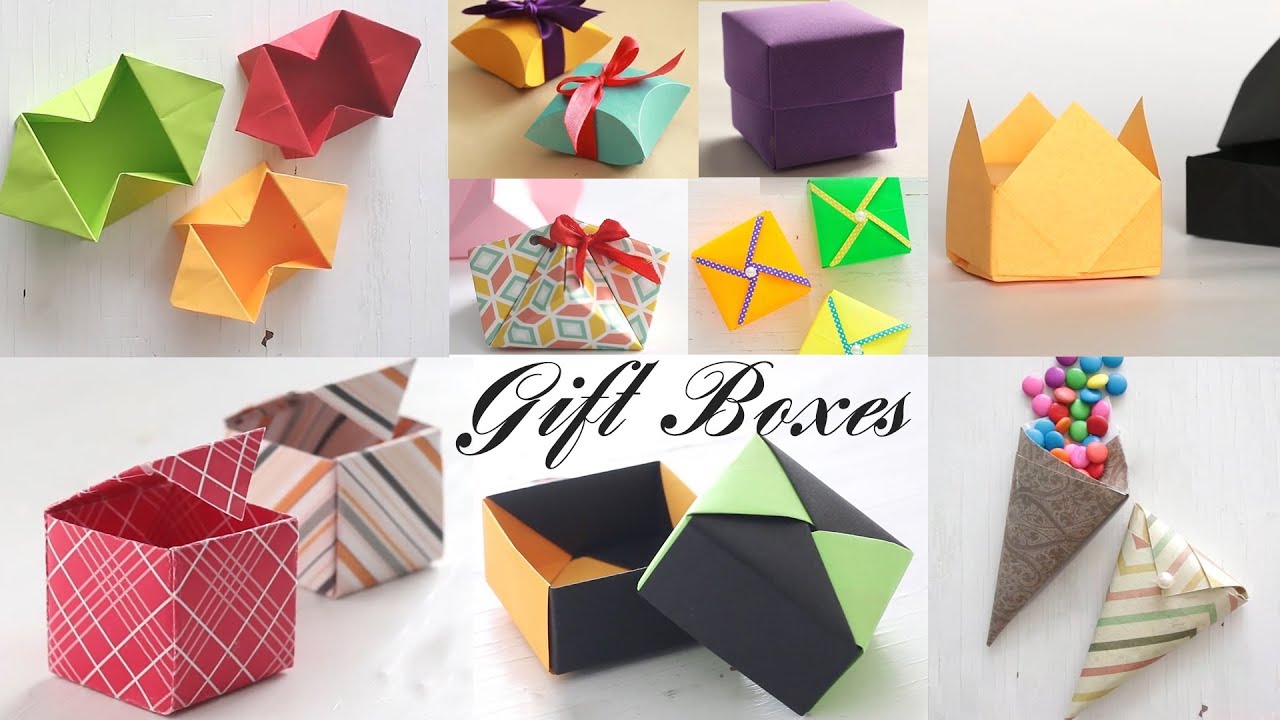 Top 10 Gift Box | Paper Boxes | DIY Activities 