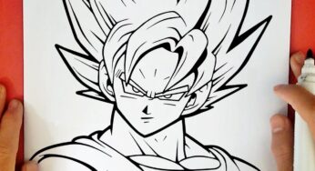 COMO DIBUJAR A GOKU SSJ