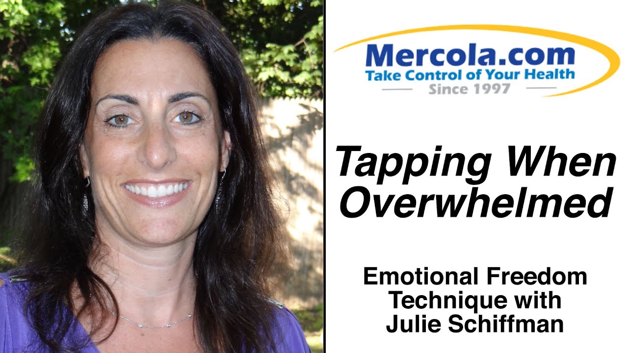 Julie Schiffman Demonstrates EFT, Tapping When Overwhelmed 