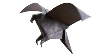 Origami Eagle (Ladislav Kaňka) – Paper Folding / Papier Falten / 종이접기 – Paper Crafts 1101 おりがみ