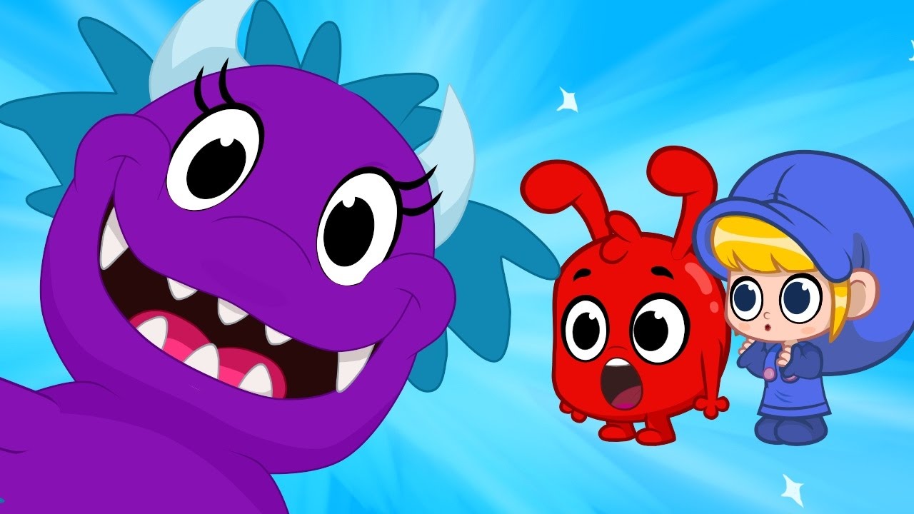 Scary Monster visits Morphle! - My Magic Pet Morphle Super Hero Animation Episode For kids 