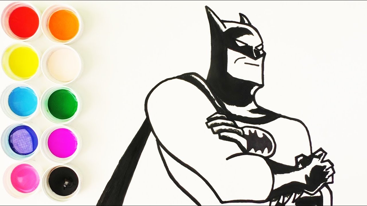 Cómo Dibujar Batman - Dibujos Para Niños - How To Draw Batman For Kids / FunKeep 