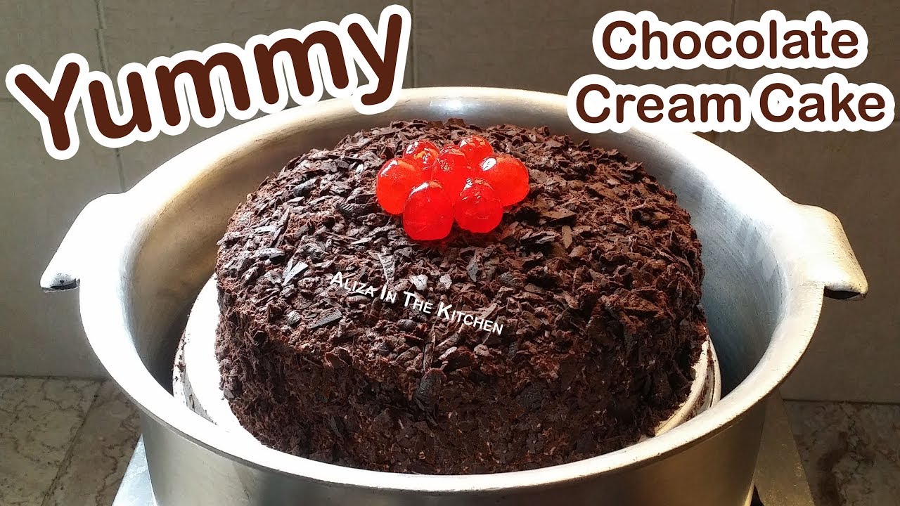 Chocolate Cake | Cake Without Oven | Chocolate Cake Without Oven | Aliza In The Kitchen 