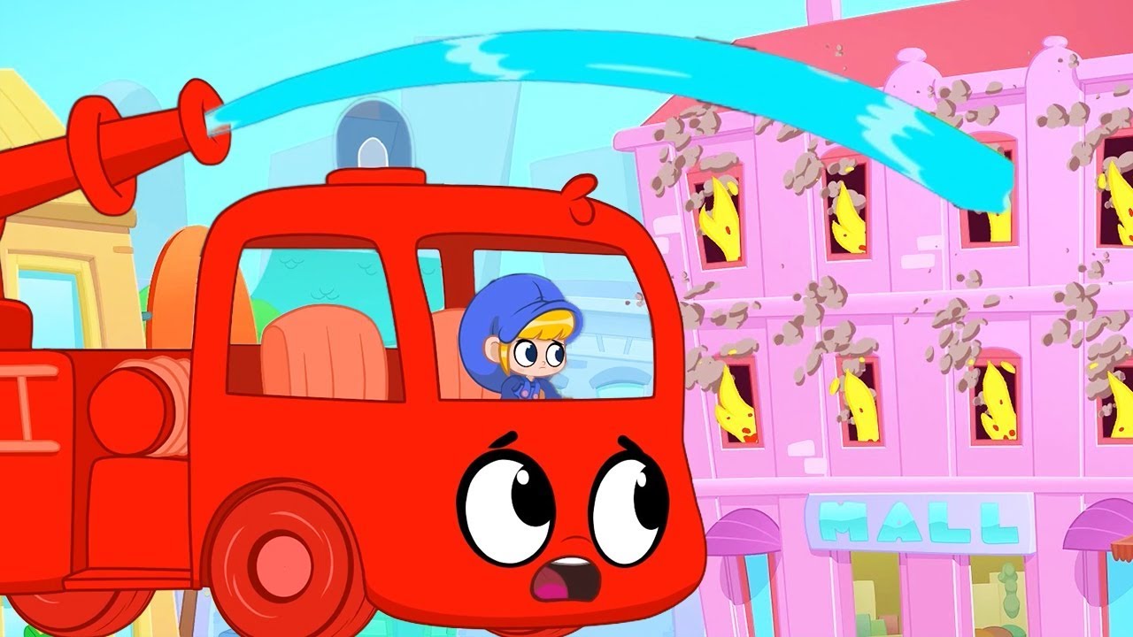 Firefighter Morphle - Trucks for Kids | Cartoons for Kids | My Magic Pet Morphle 