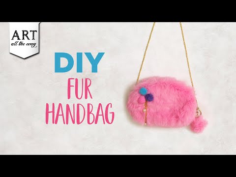 DIY Fur Handbag | Handbag Ideas | Women Handbag 