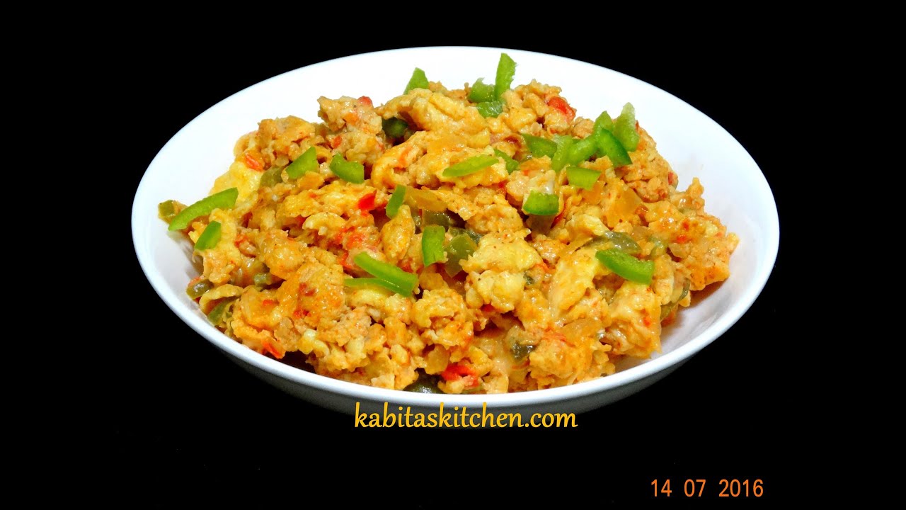 Cheesy Egg Bhurji Recipe-Anda Bhurji with Cheese-Masala Egg Bhurji-Easy Breakfast Recipe 