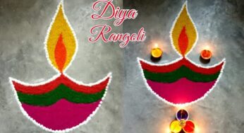 Diwali Special Easy Rangoli designs 2018/ Very Easy Rangoli for Diwali
