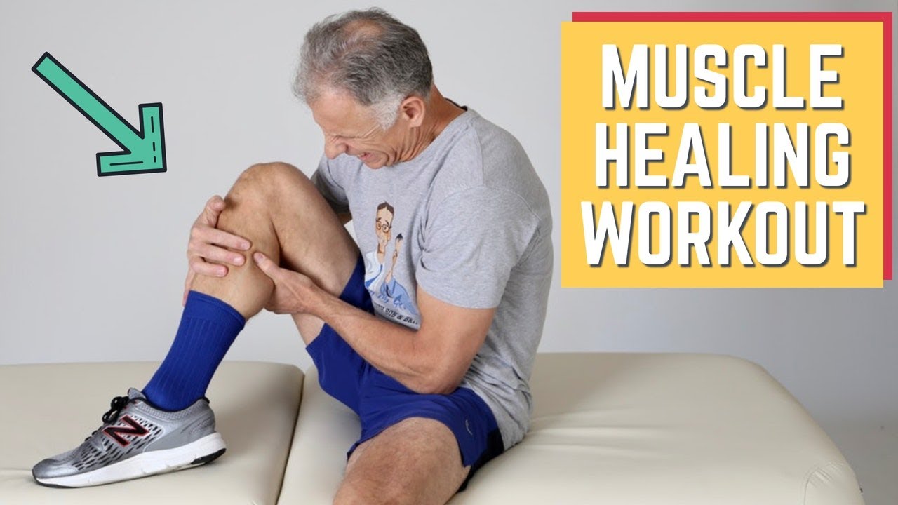 15 Minute Muscle Healing Workout at Home (Hips & Legs) 
