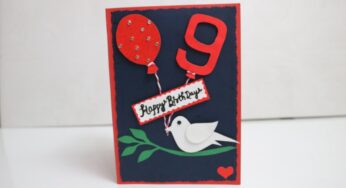 Handmade Birthday Card| Easy Popup Birthday Card Making |Balloon Pop Up Card