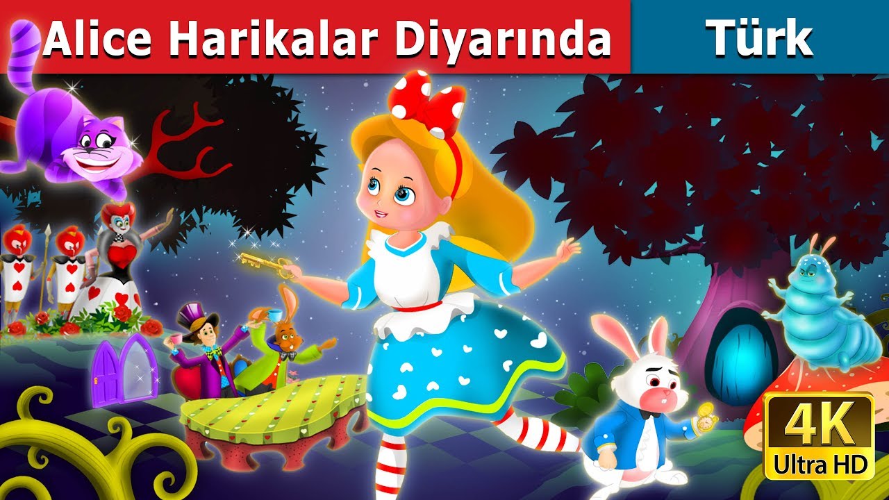 Alice Harikalar Diyarında | Masal dinle | Masallar | Peri Masalları | Türkçe peri masallar 