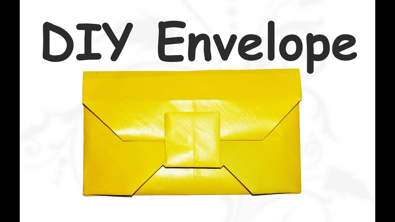 DIY crafts Traditional Origami Envelope Tutorial / DIY beauty and easy 