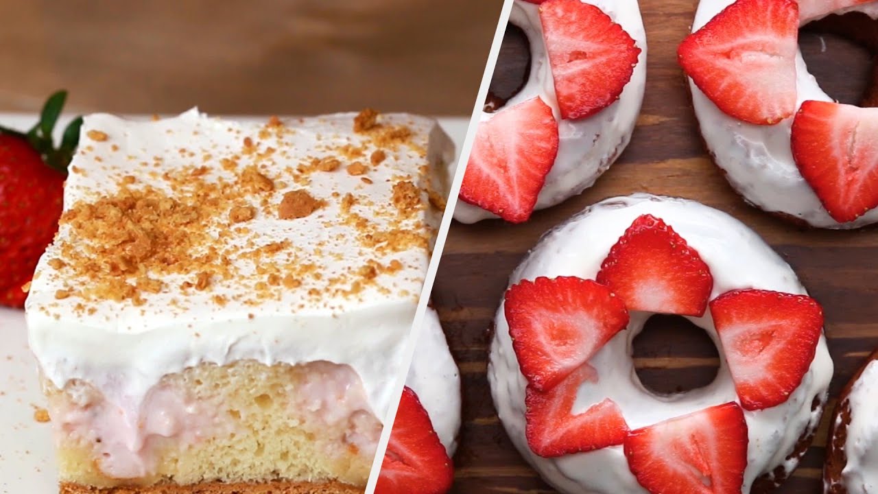 Desserts To Make This Strawberry Season • Tasty Recipes 