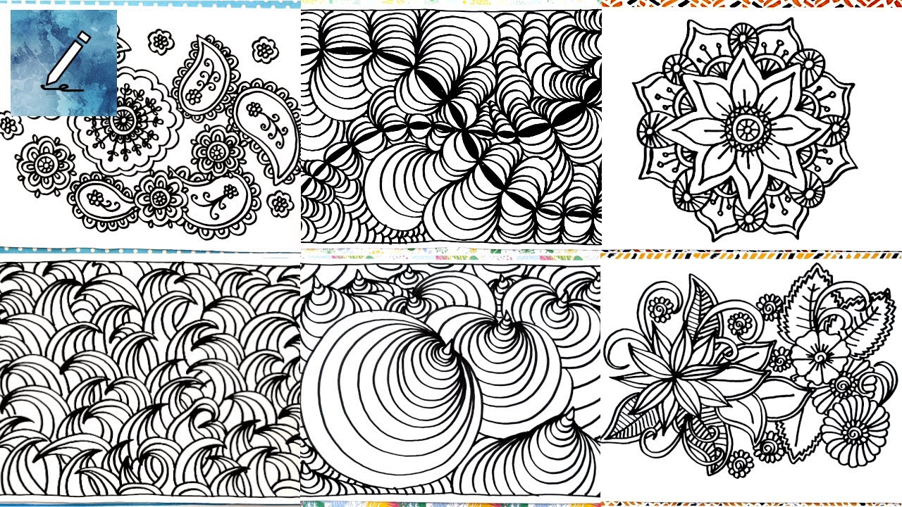 ♥ Most Satisfying & Amazing Drawing Pattern #Compilation - Art Therapy #2 