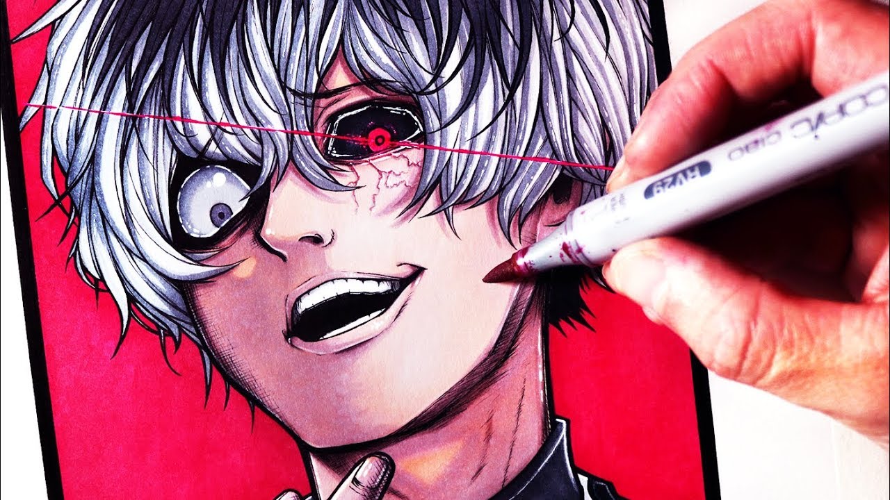Let's Draw HAISE SASAKI - TOKYO GHOUL:RE - FAN ART FRIDAY 