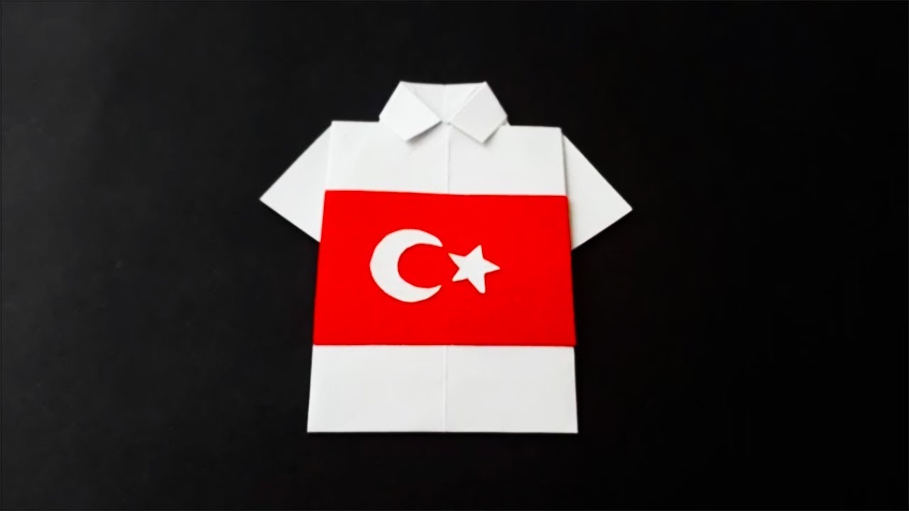 Origami : Türkiye Forması Nasıl Yapılır__Link AÇIKLAMADA 