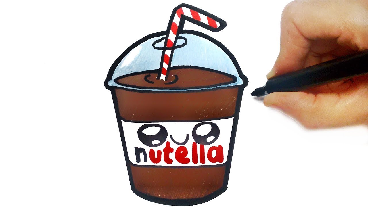 como dibujar un batido - how to draw milk shake - dibujos kawaii 