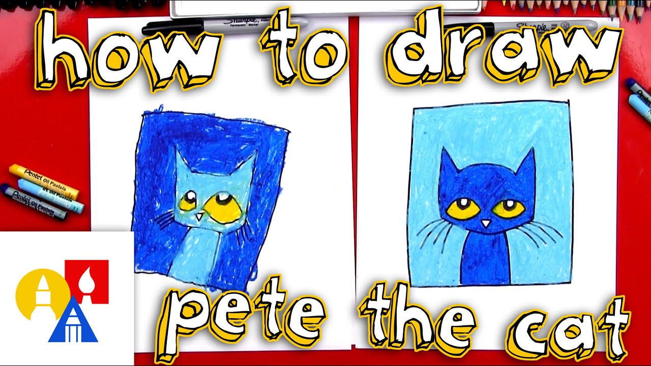 How To Draw Pete The Cat 