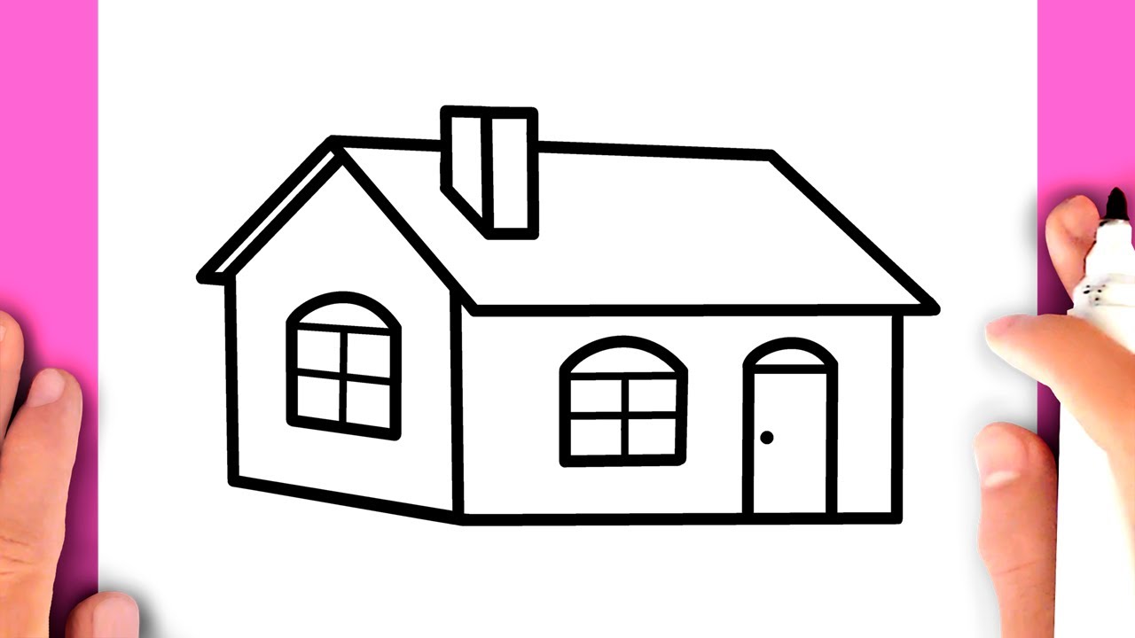 HOW TO DRAW A HOUSE 