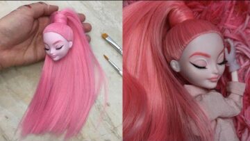 diy barbie makeover