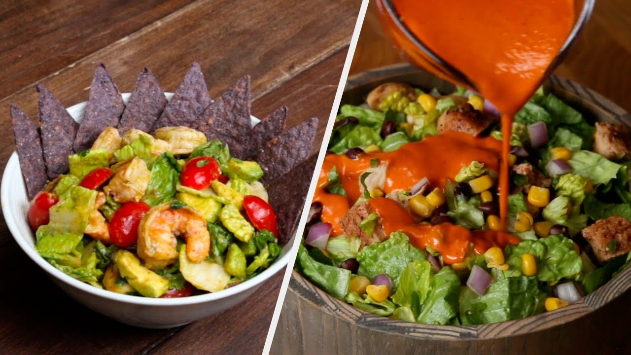 5 Delicious Salad Recipes • Tasty Recipes 
