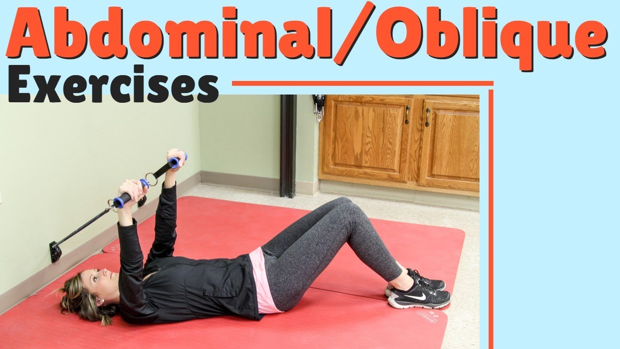 BEST Abdominal, Oblique Exercises in Your Bedroom 