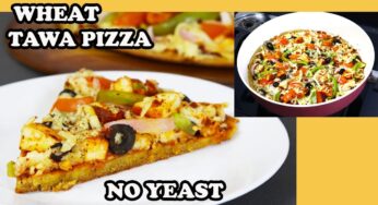 100% WHEAT ATTA PIZZA Recipe – Healthy Wheat Pizza Without Oven l Wheat Pizza l Cooking with Benazir