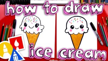 Easy Drawing Ideas And Tips For Kids Easy Draw Step By Step Drawing - ice cream cone roblox id