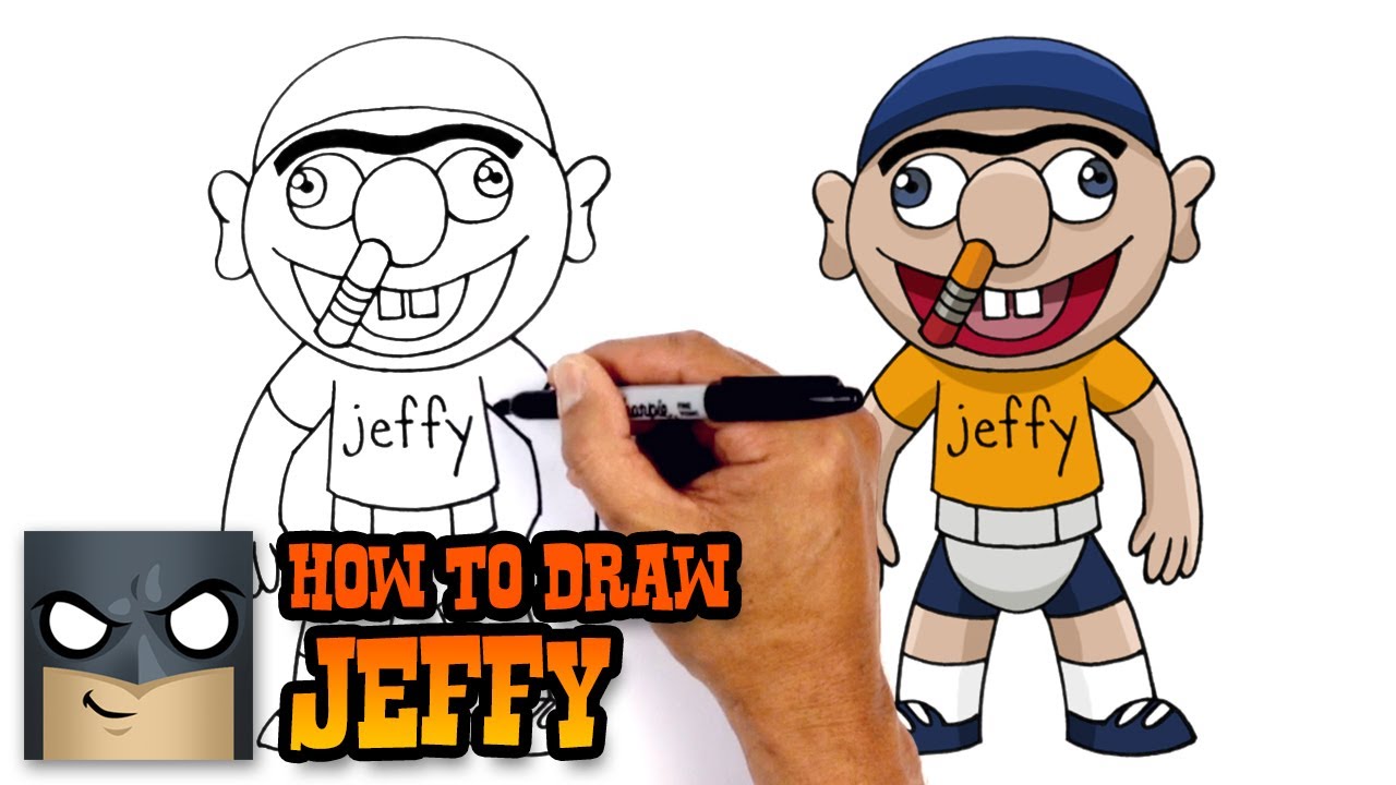 How to Draw Jeffy | SuperMarioLogan 