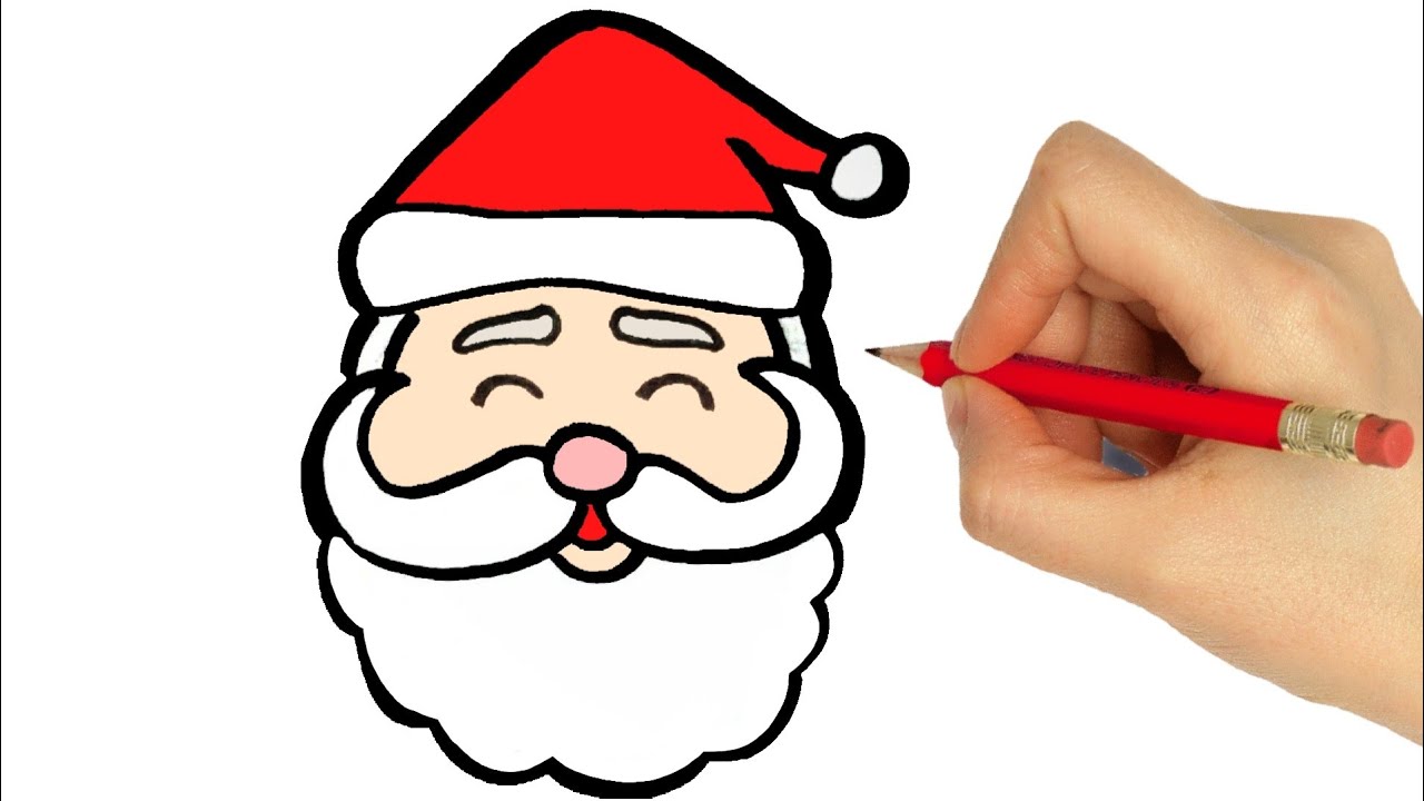 HOW TO DRAW SANTA CLAUS 