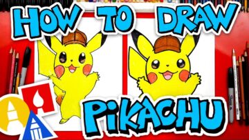 Easy Drawing Ideas And Tips For Kids Easy Draw Step By Step Drawing - how to be detective pikachu in roblox youtube