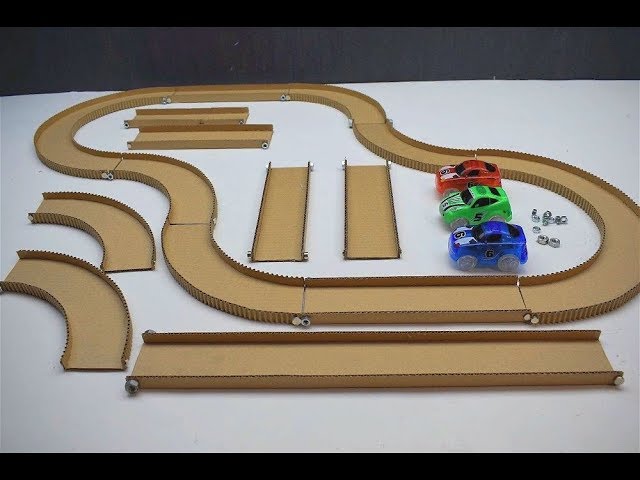 How to make a Track Constructor with magnets 