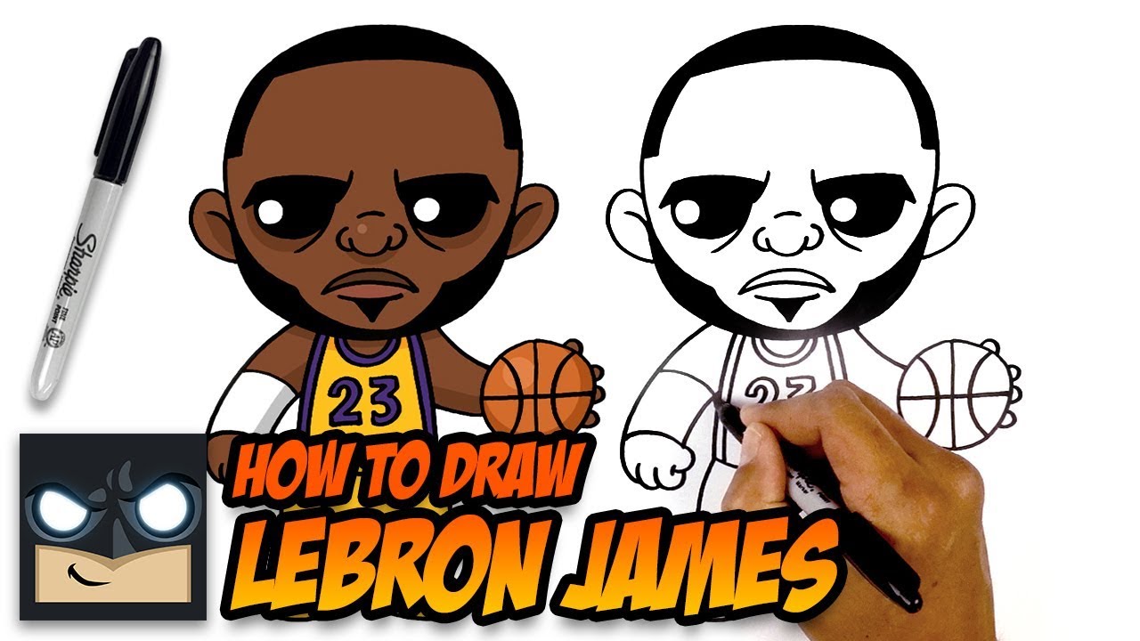 How To Draw Lebron James La Lakers - how to draw matt dusek roblox youtube