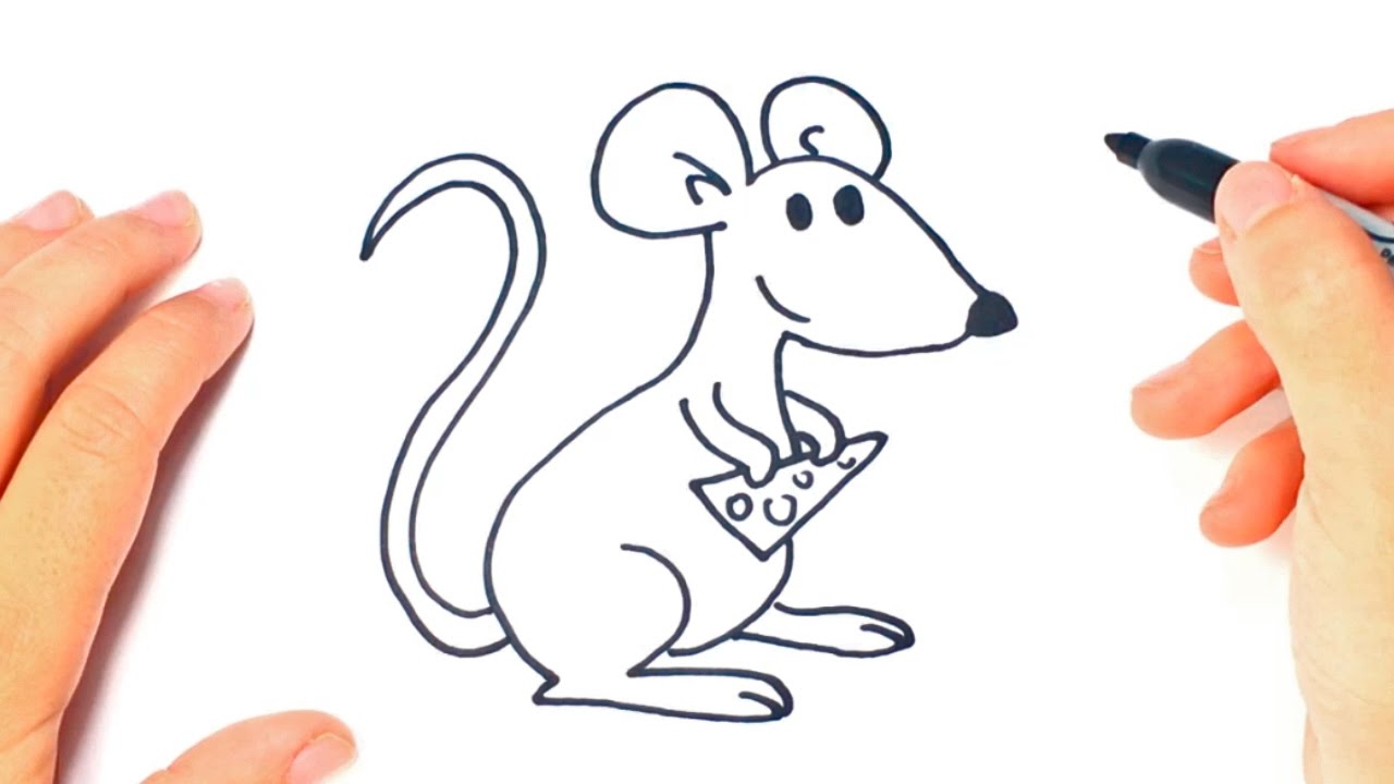 How to draw a Mouse Step by Step 
