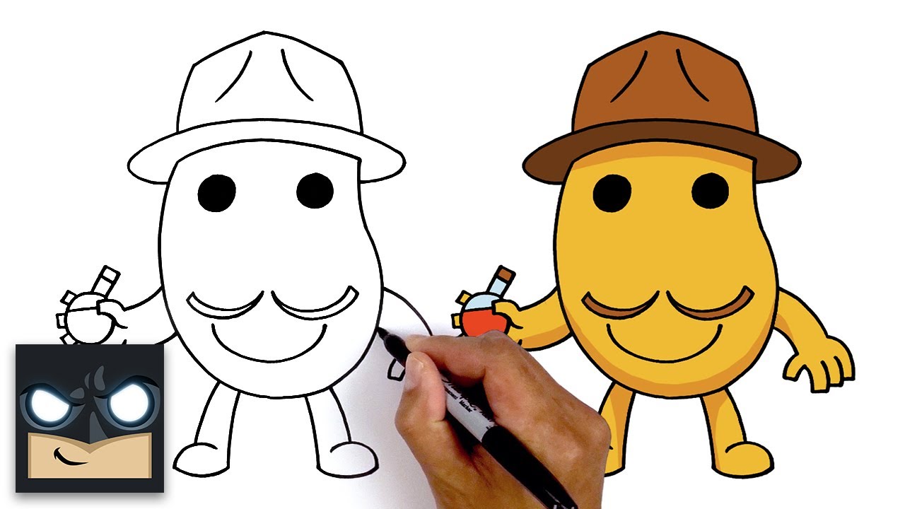 How To Draw Mr P Roblox - how to draw a roblox characters videos