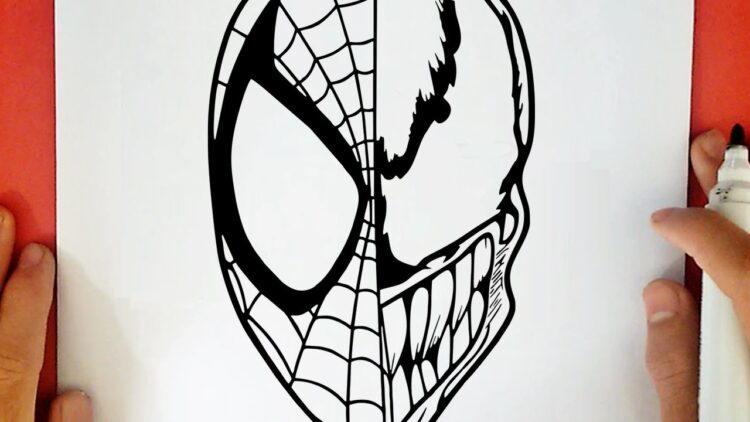 How To Draw Spiderman Vs Venom