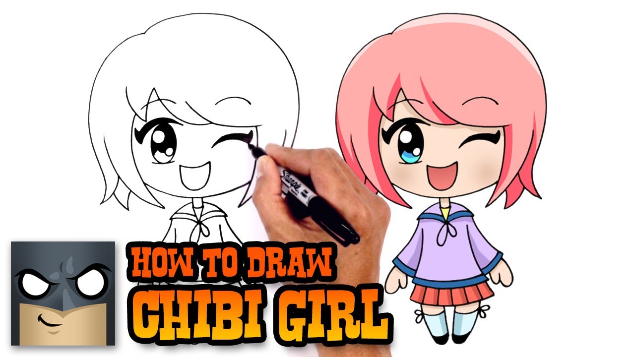 How to Draw Chibi Girl | Drawing Tutorial 