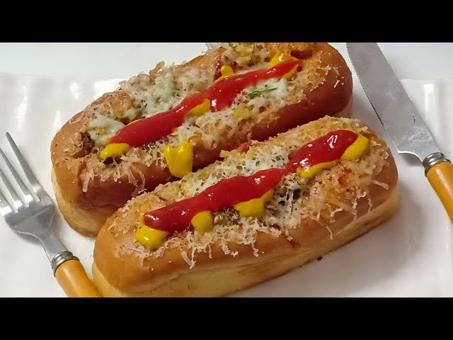 Veg Rolls Recipe | Veg Rolls In Hotdog Buns | Kid's Favourite 