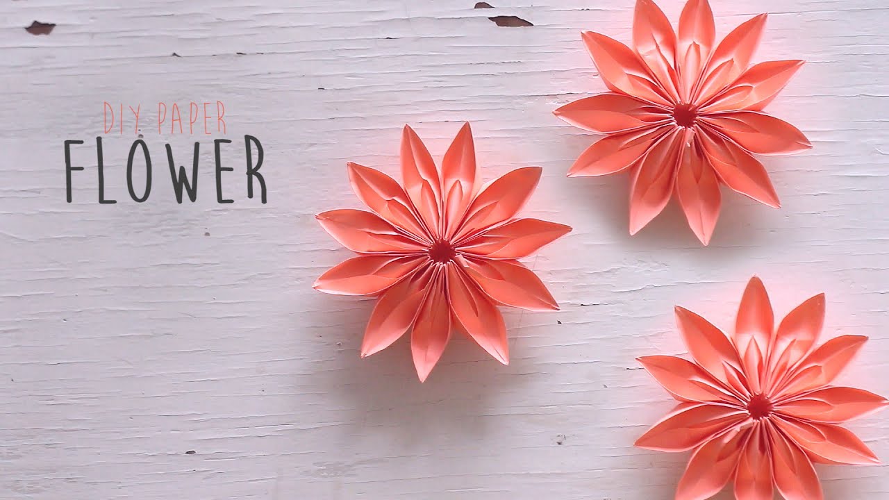 DIY Paper Flower 